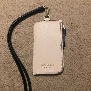 🚫sold🚫Kate Spade Card Lanyard/Holder